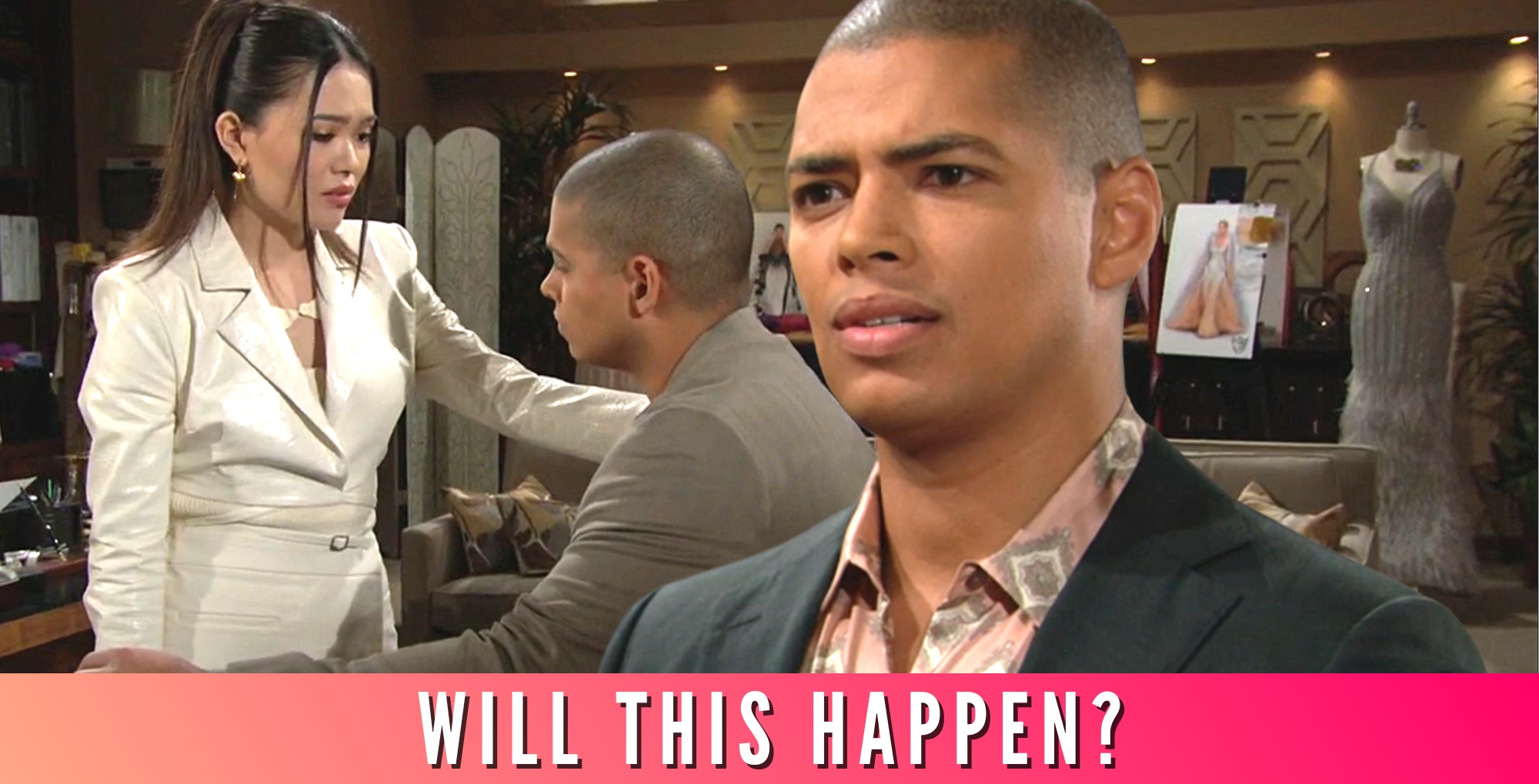 zende forrester dominguez and luna on the bold and the beautiful.