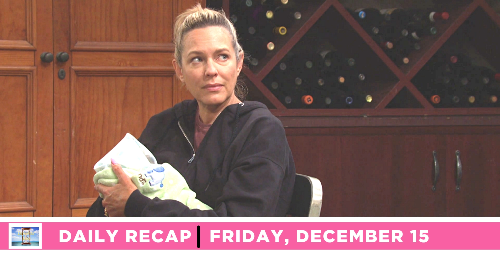 nicole walker dimera snatched back her son on days of our lives recap for friday, december 15, 2023.