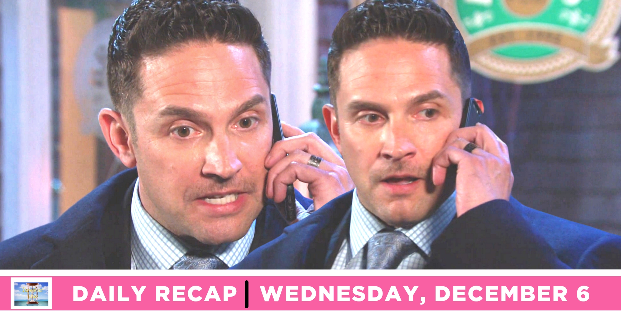 stefan dimera called vivian alamain on days of our lives recap for wednesday, december 6, 2023.