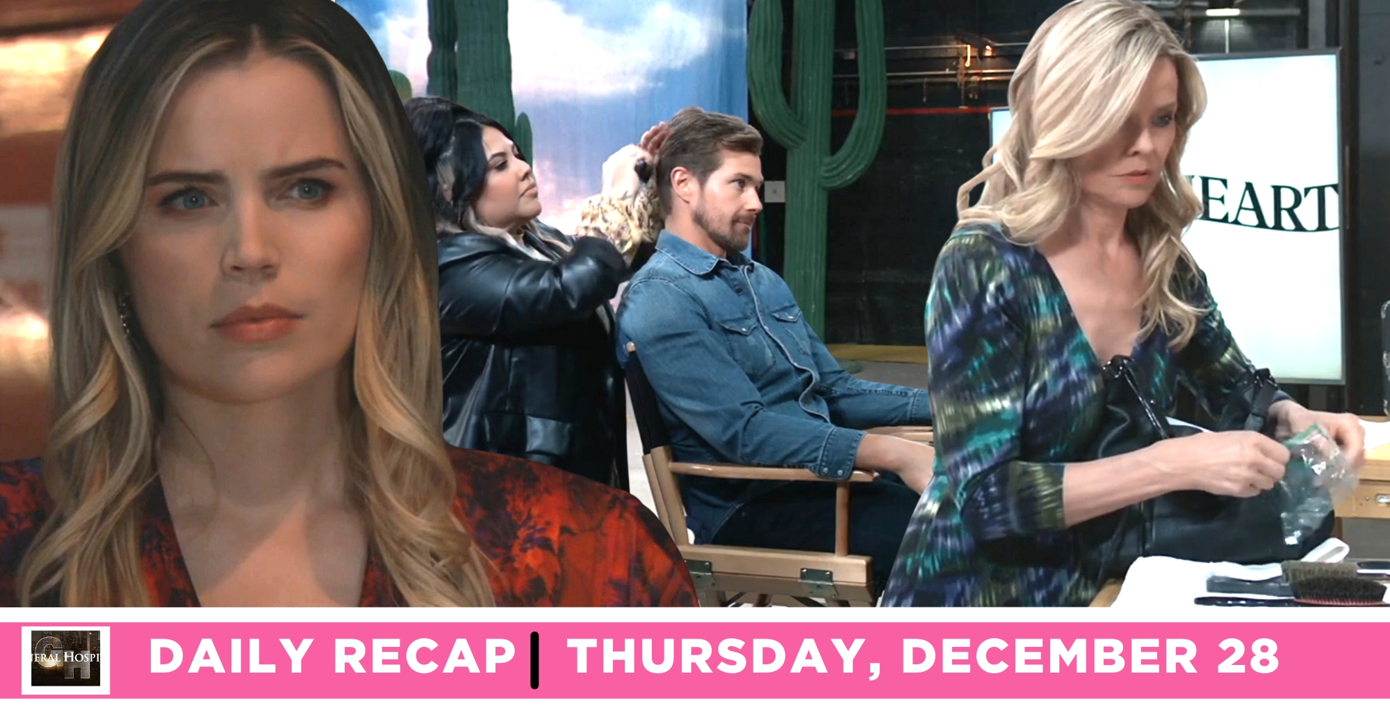 sasha gilmore caught felicia scorpio brushing up on her sleuthing skills on general hospital recap for thursday, december 28, 2023.