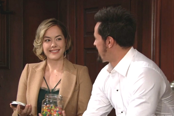 soap operas bold and the beautiful hope and thomas.