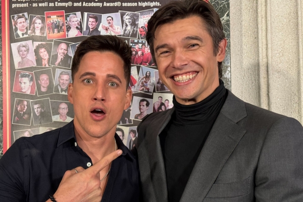days of our lives stars mike manning and paul telfer.