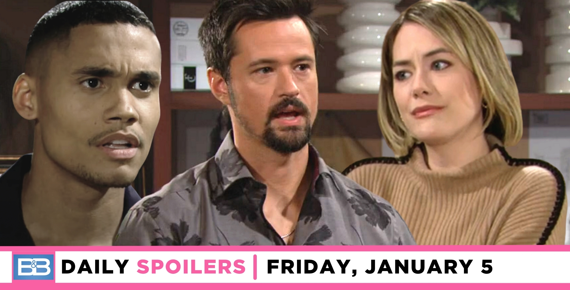 the bold and the beautiful spoilers for january 5, 2024, episode 9181, has xander's words haunting thomas and hope.