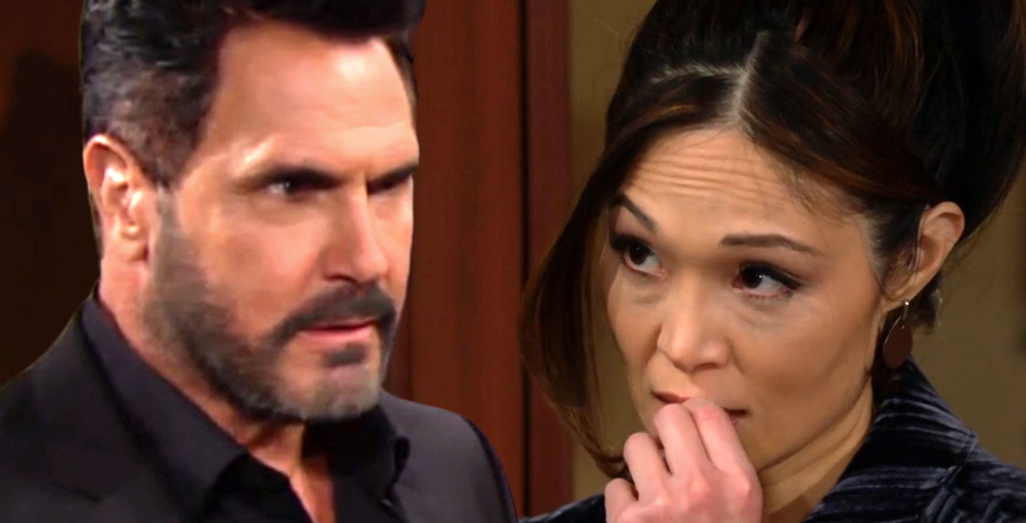 bill spencer could be mad at poppy nozawa on bold and the beautiful