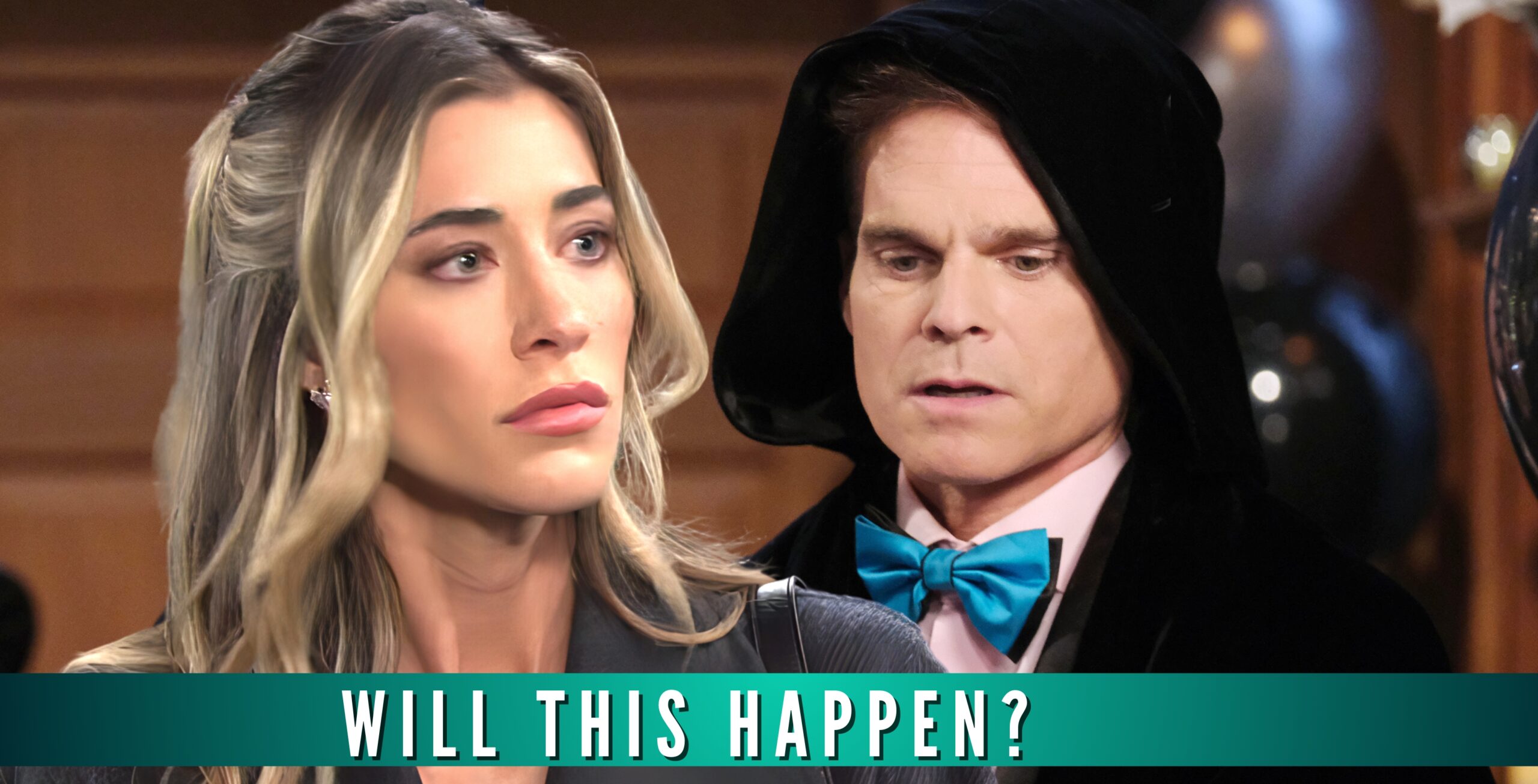 sloan petersen brady is being blackmailed by leo stark on days of our lives.