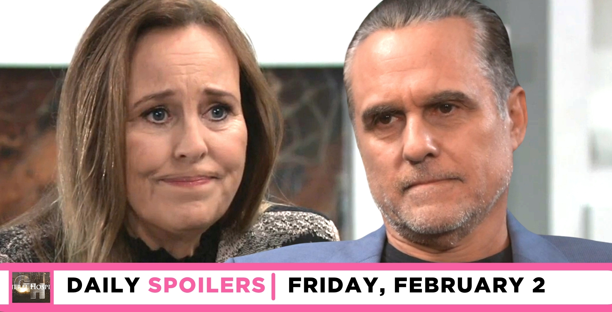 general hospital spoilers for february 2, 2024, episode 15395, laura and sonny