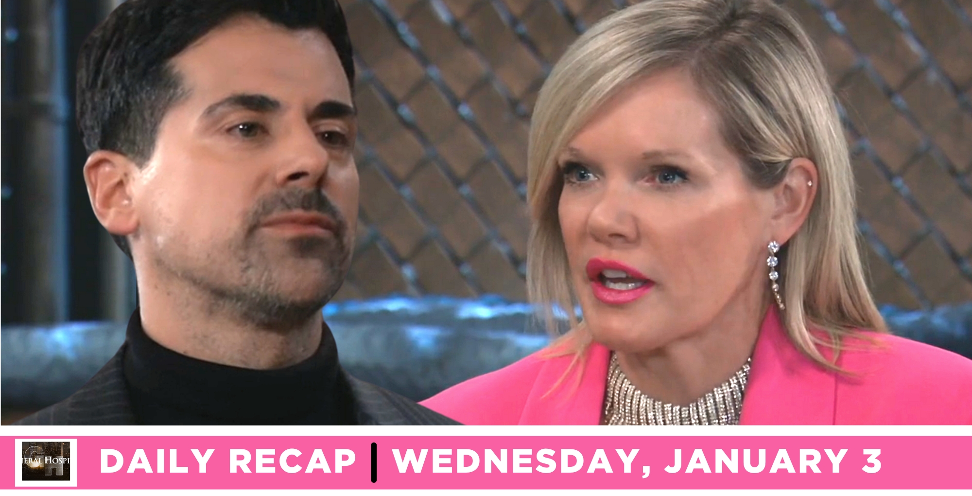 nikolas cassadine showed up to see ava jerome on general hospital recap for wednesday, january 3, 2023.