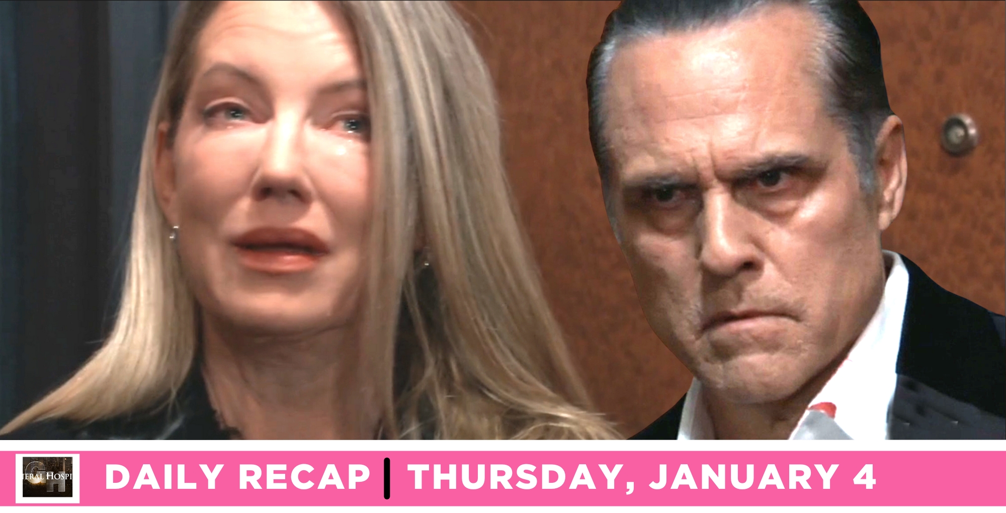 sonny corinthos made himself clear to nina reeves on general hospital recap for thursday, january 4, 2023.