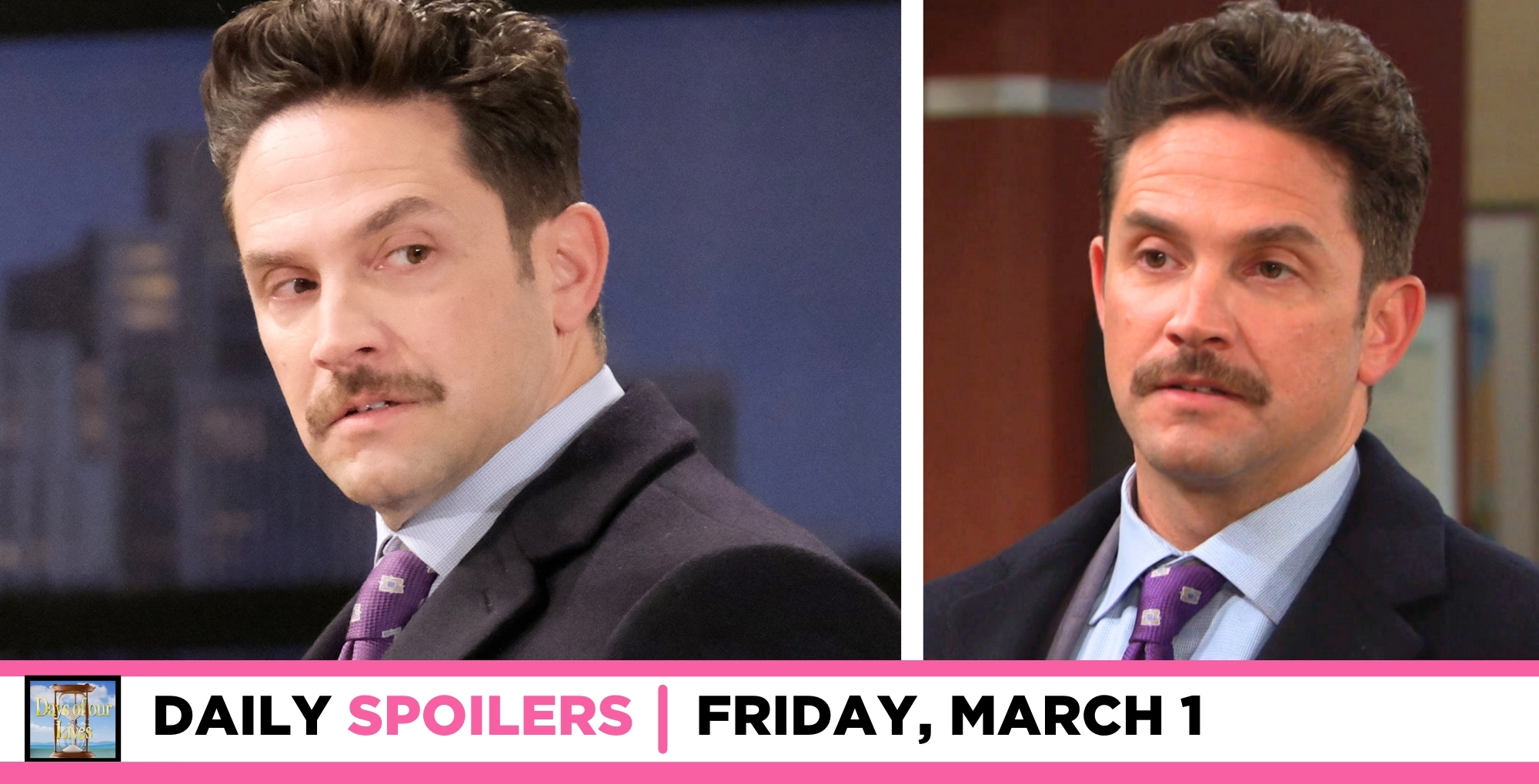 days of our lives spoilers for march 1, 2024, episode 14804, two images of stefan.
