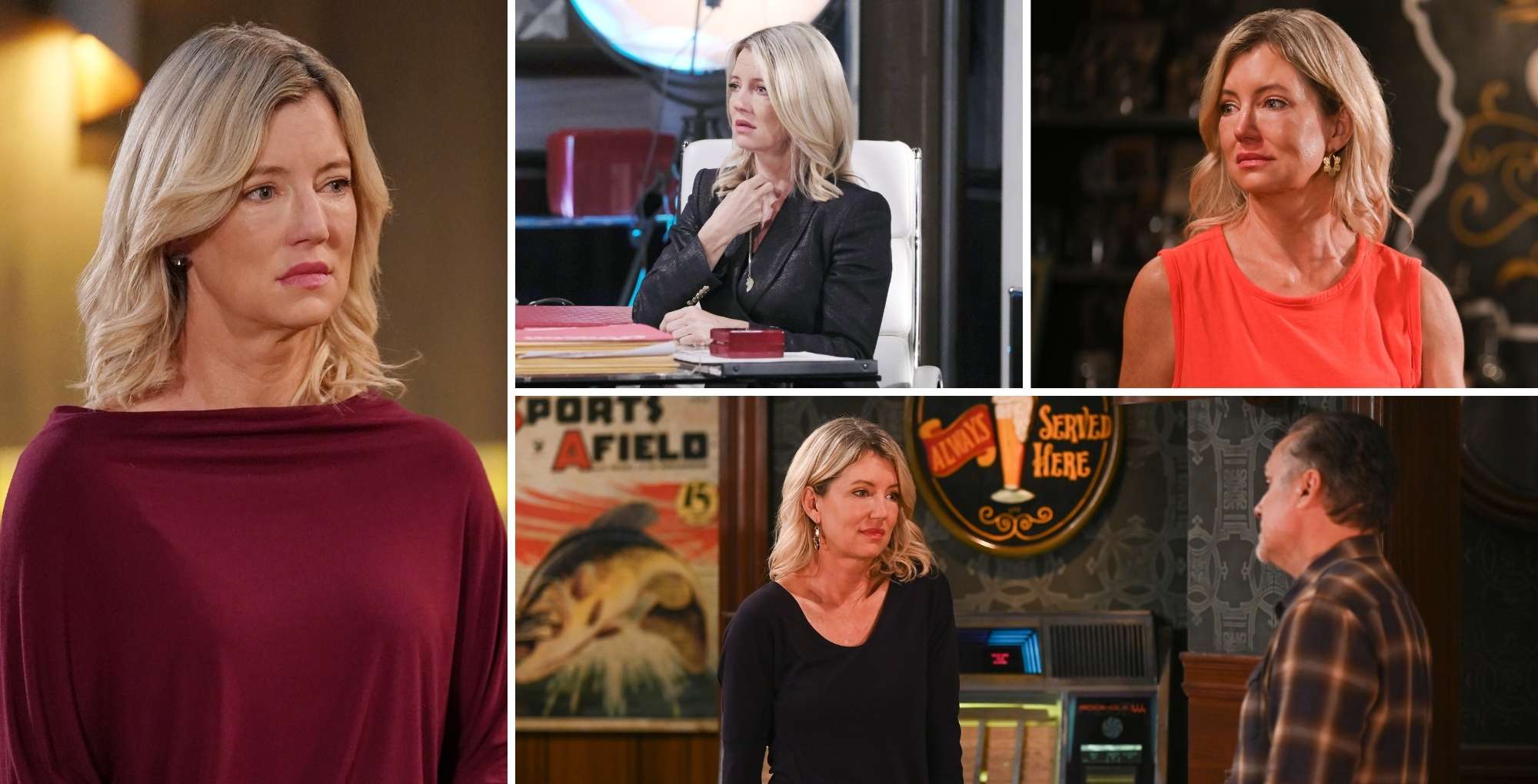collage of nina on general hospital.