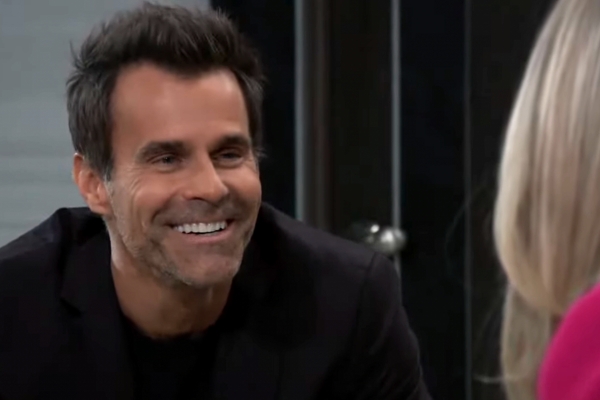 general hospital drew cain with a strange grin.