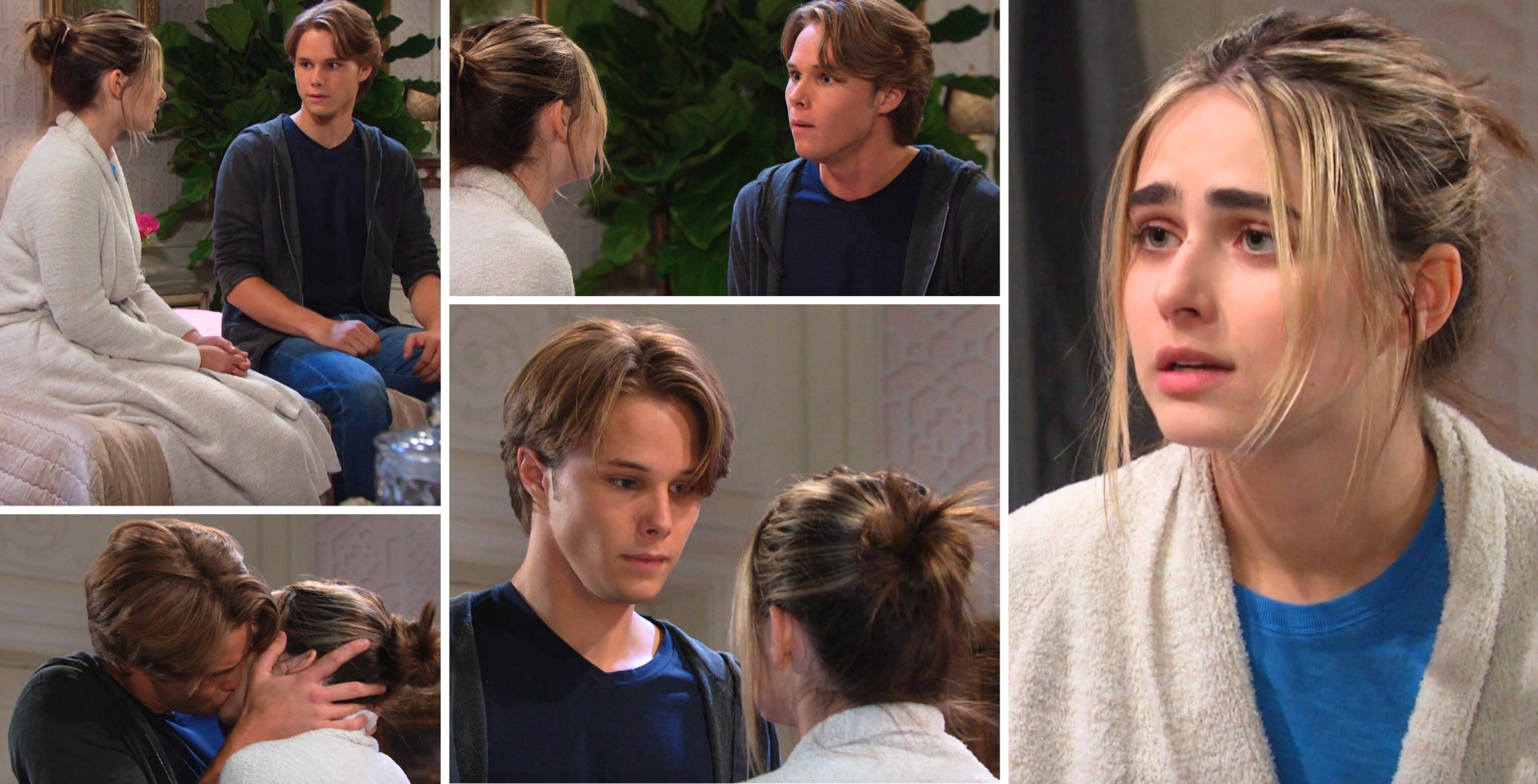 The Tate and Holly Reunion from Days of Our Lives's Monday, March 11, 2024 episode.