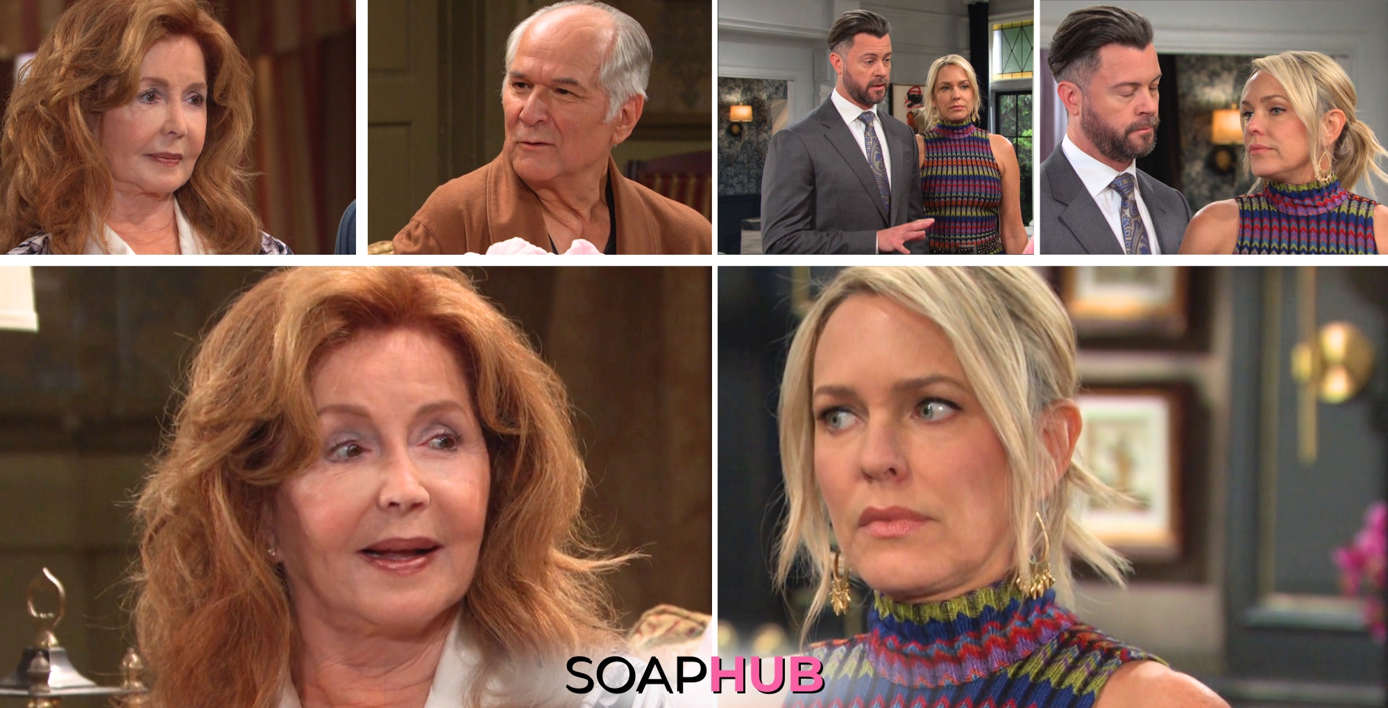 In the Wednesday, March 20 episode of Days of Our Lives, Maggie and Nicole aren't acting like themselves. with soap hub logo on the bottom