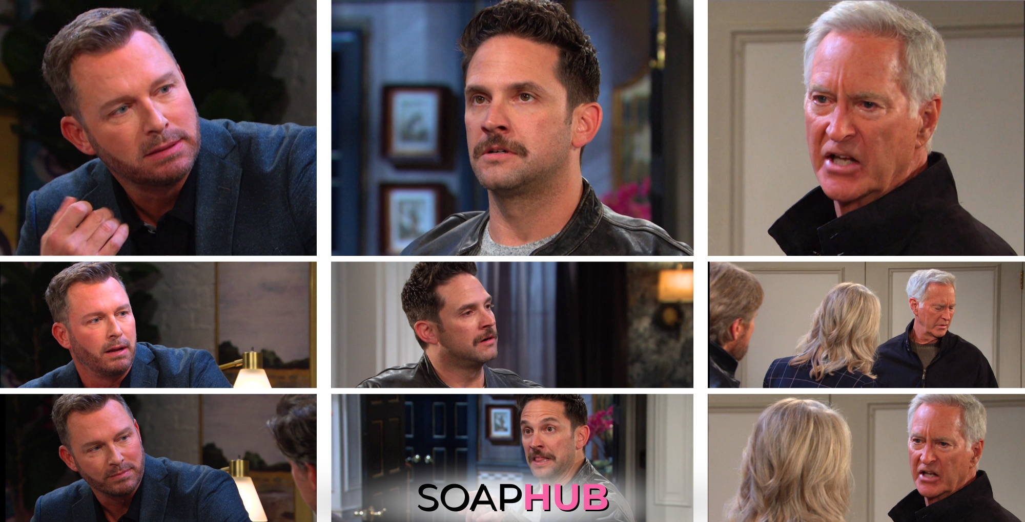 In the Monday, March 18 episode of Days of Our Lives, John, Brady, and Stefan are in crisis mode.