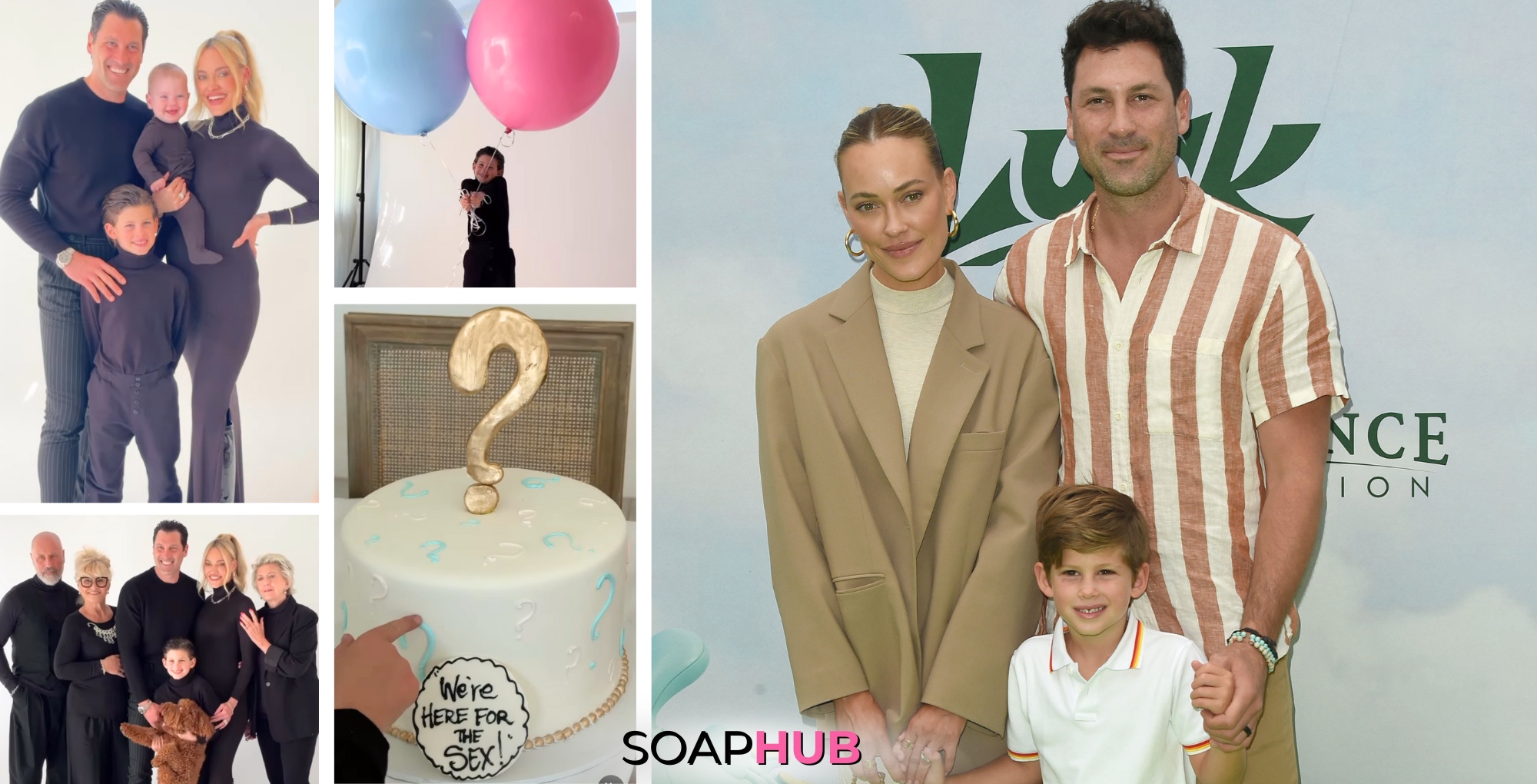 Peta Murgatroyd and Maksim Chmerkovskiy General Hospital Dancing With the Stars Soap Hub logo.