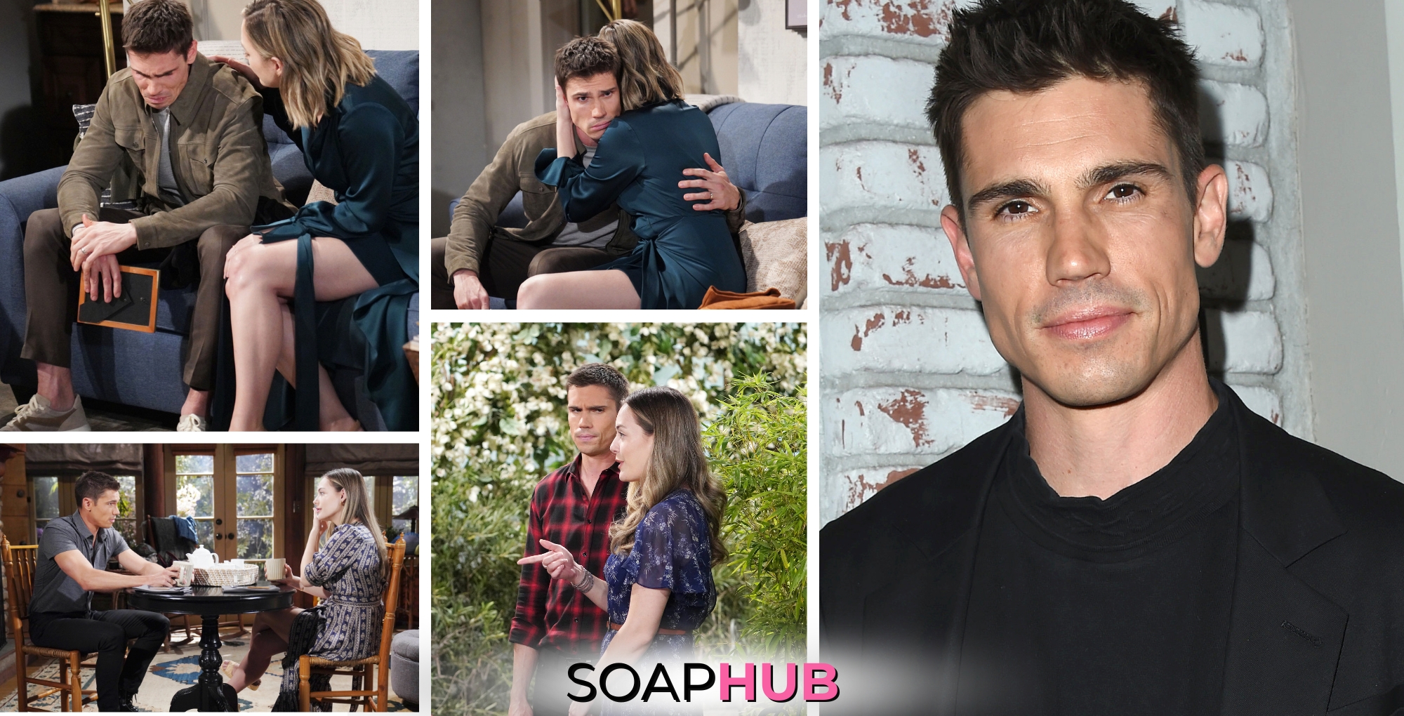 Tanner Novlan friendship Finn and Hope Bold and the Beautiful Soap Hub logo
