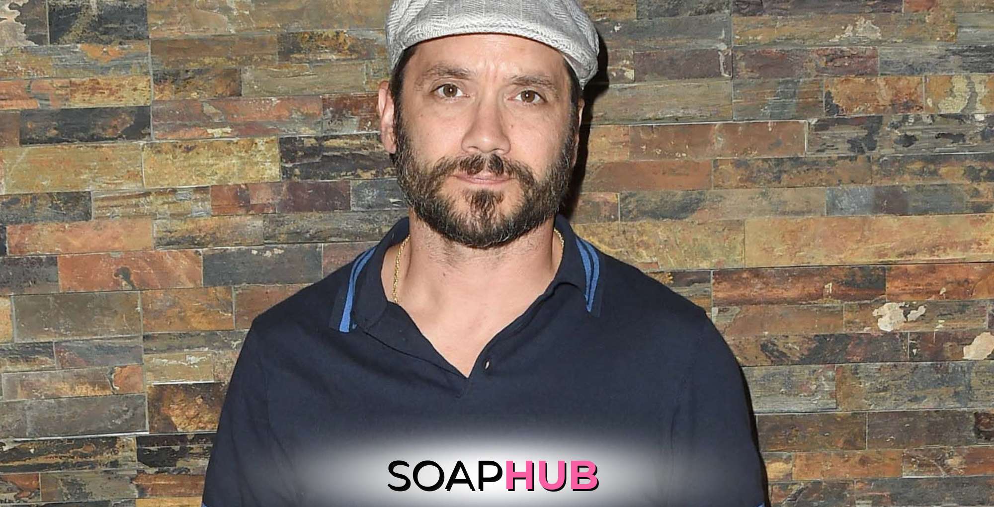 General Hospital Dominic Zomprogna with the Soap Hub logo.