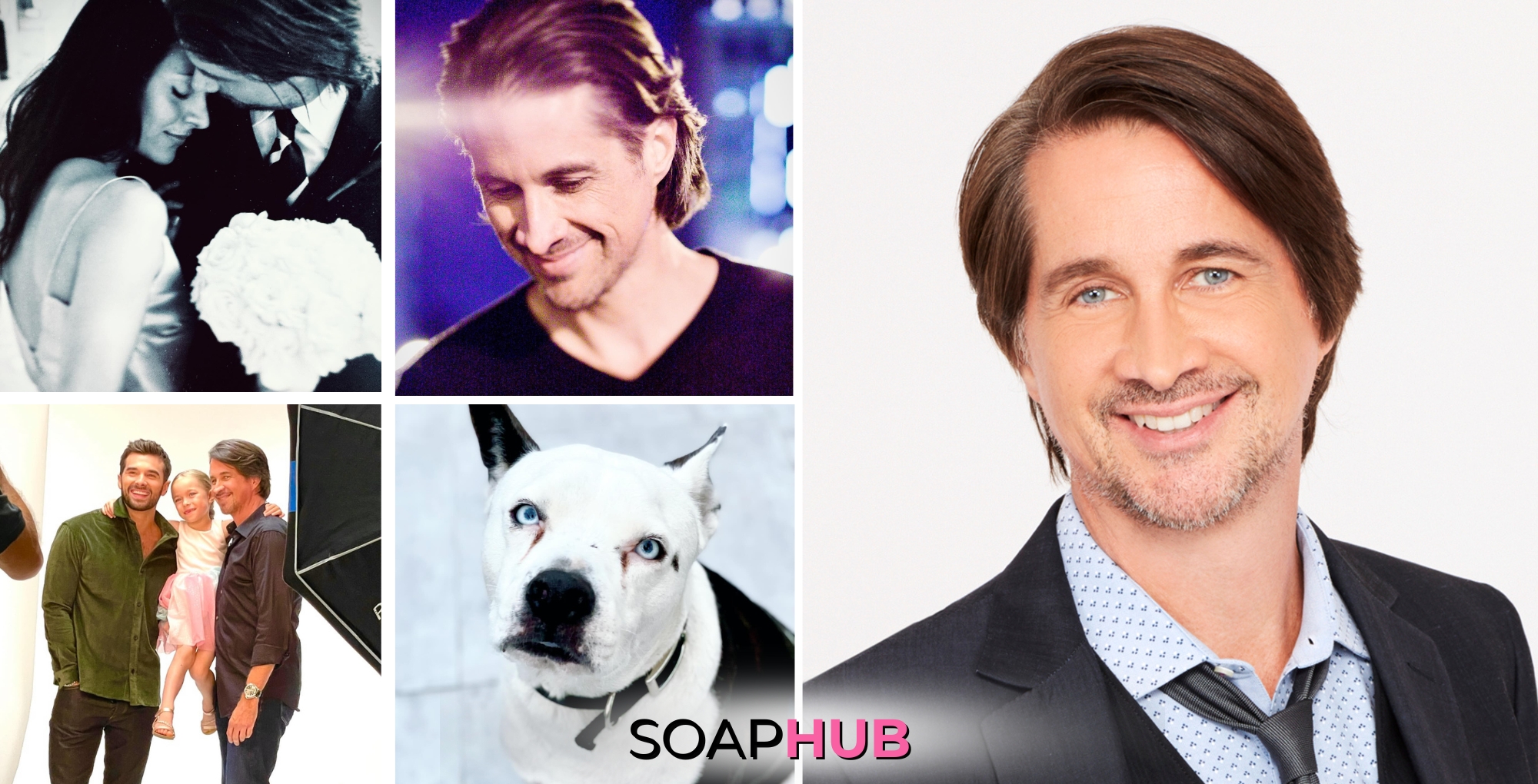 Michael Easton Instagram Josh Swickard Jophielle Love Dog Soap Hub logo.