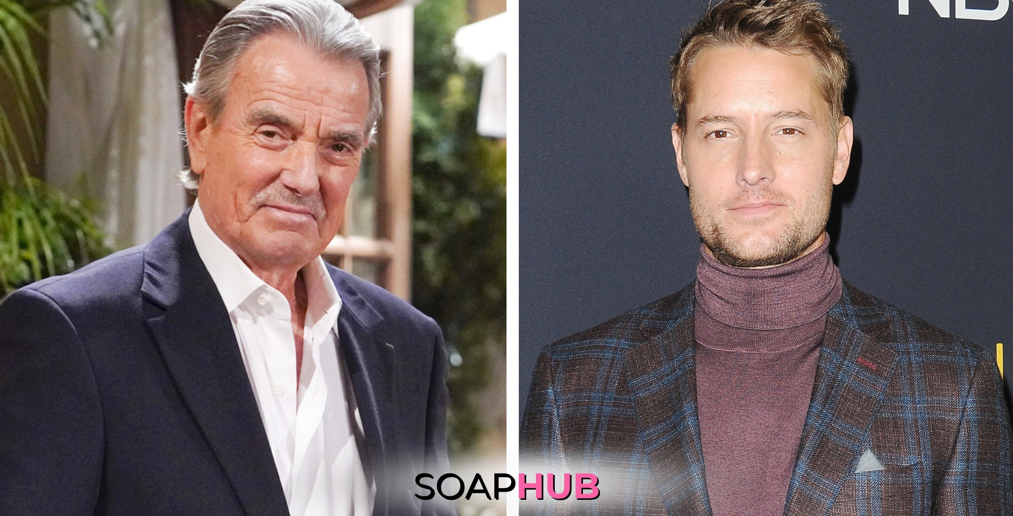 Justin hartley soap hub logo Eric Braeden