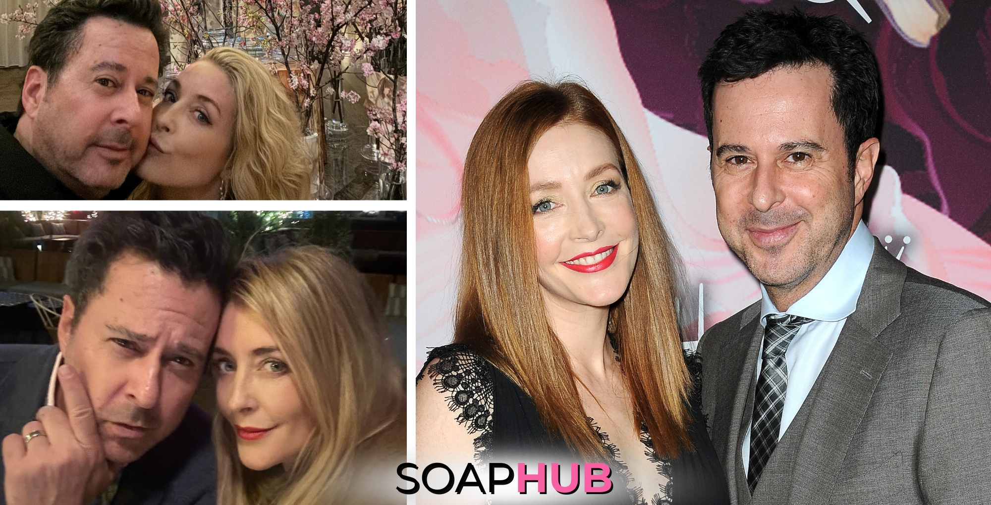 Jennifer Finnigan Jonathan Silverman Soap Hub logo