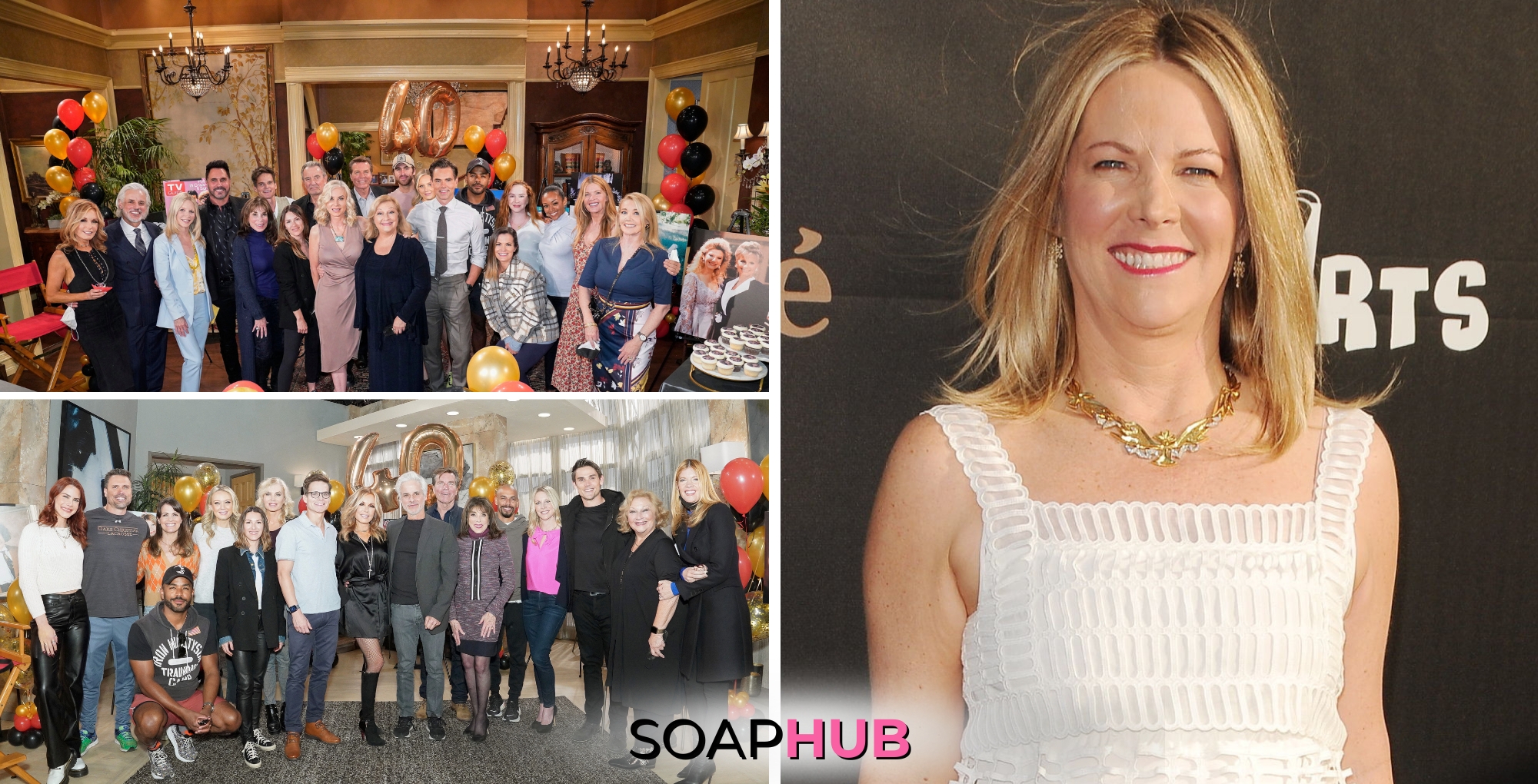 Maria Arena Bell Soap Hub logo Y&R cast