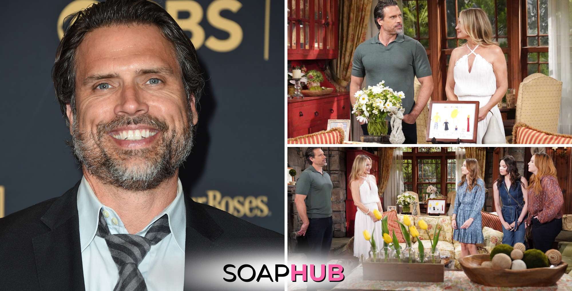Joshua Morrow Sharon Newman Family Soap Hub logo