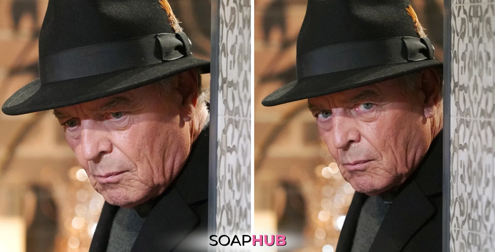 Young and Restless Spoilers December 10 Ian with the Soap Hub logo.