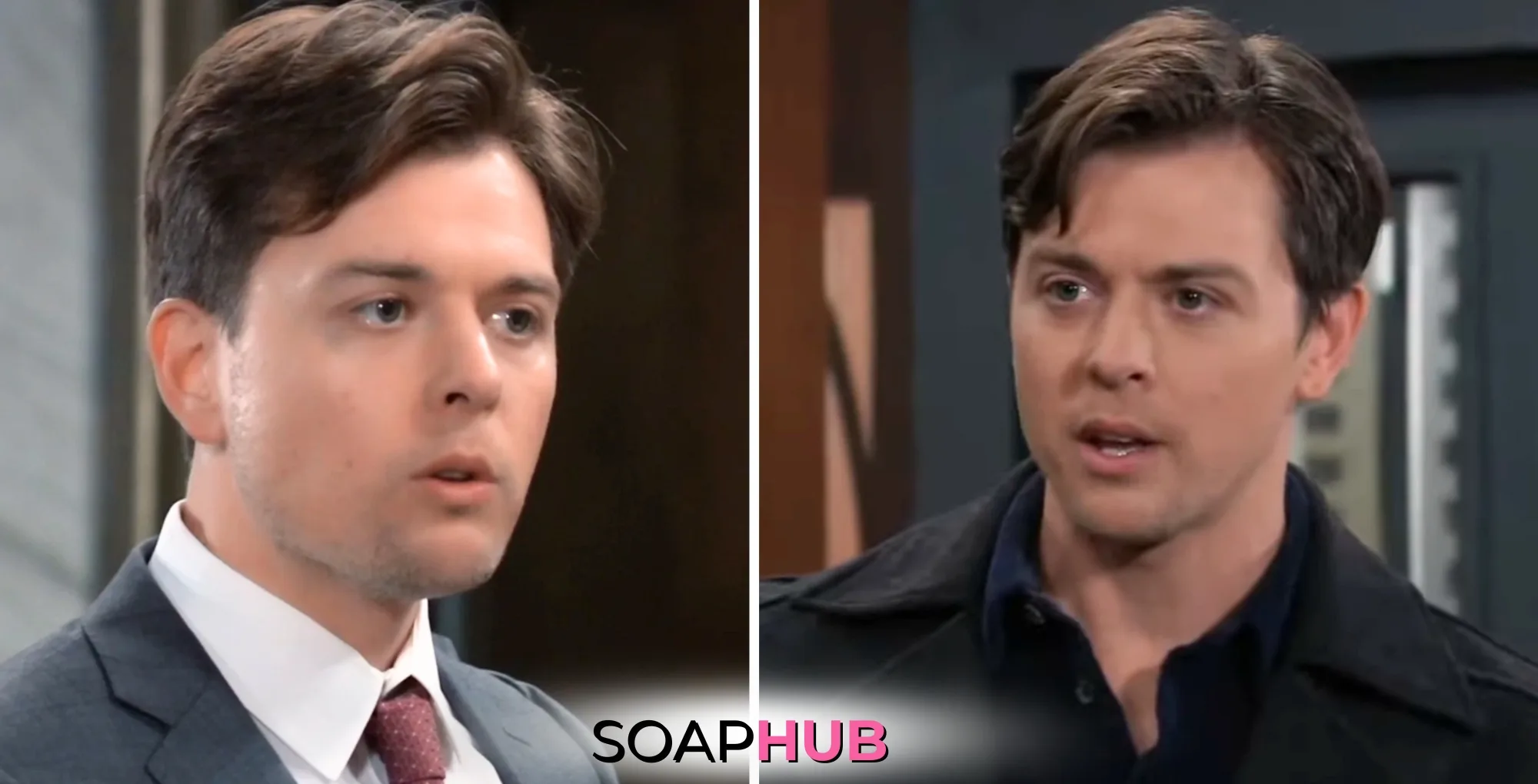 Michael is in danger in spoilers for the Monday January 6, 2025, episode of General Hospital, with Soap Hub Logo