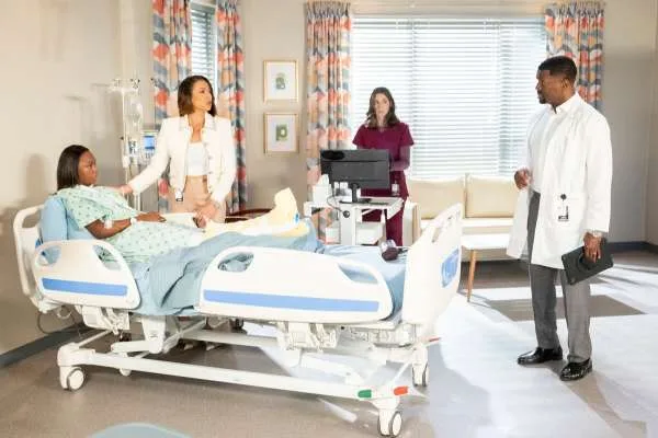 Destiny Love as Laura, Daphnee Duplaix as Nicole Dupree Richardson, Jen Jacob as Ashley Morgan and Maurice Johnson as Ted Richardson.