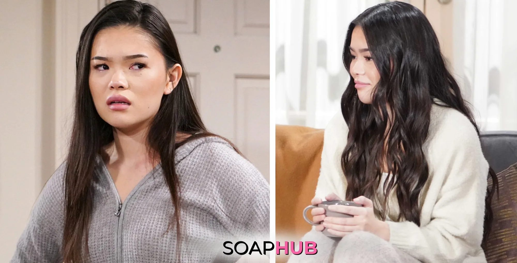 Bold and the Beautiful February 12 recap Luna with the Soap Hub logo.
