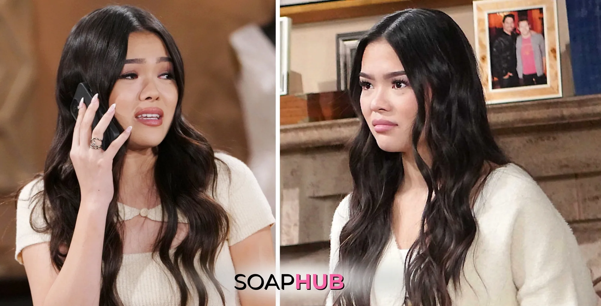 Bold and the Beautiful January 3 recap Luna with the Soap Hub logo.