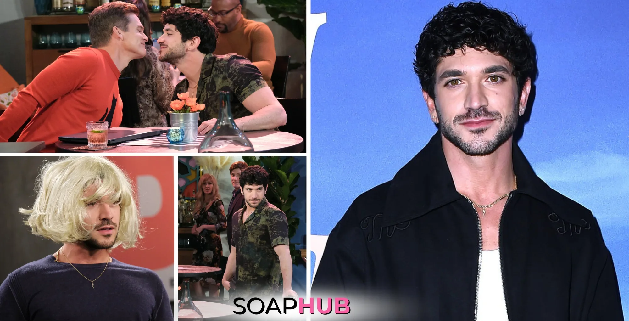 Days of Our Lives' Al Calderon with the Soap Hub logo across the bottom.