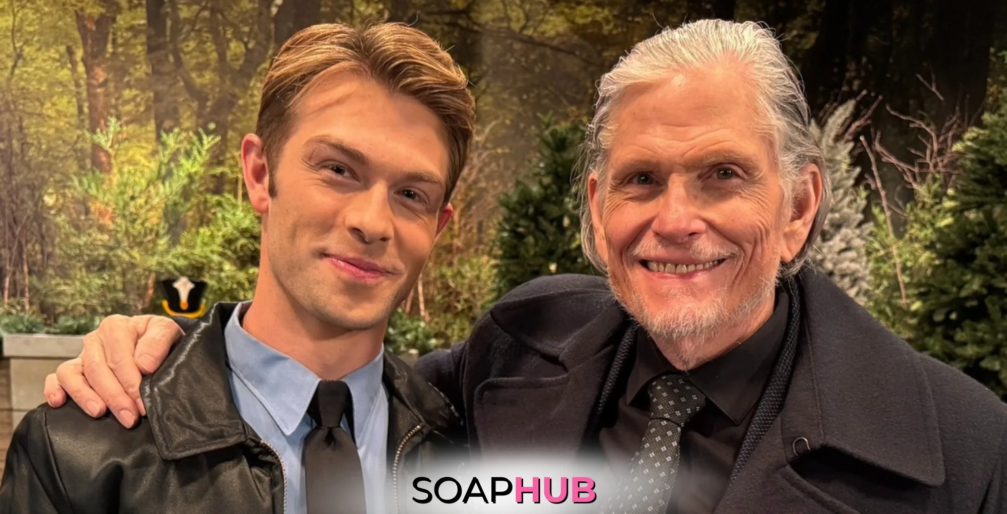 Evan Hofer and Jeff Kober with the Soap Hub logo across the bottom.