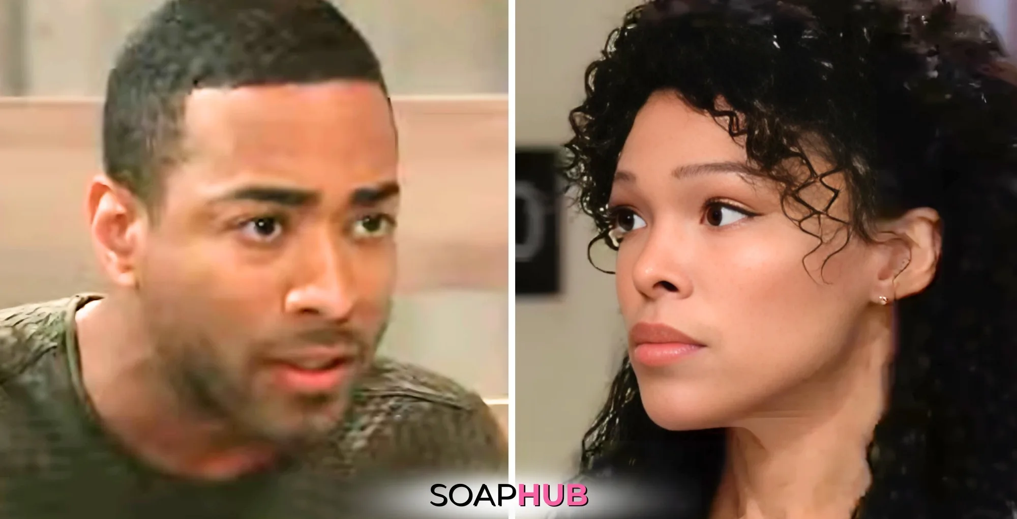 Portia and Isaiah work to save a life in the spoilers for the Thursday, February 20 episode of General Hospital, with the Soap Hub logo