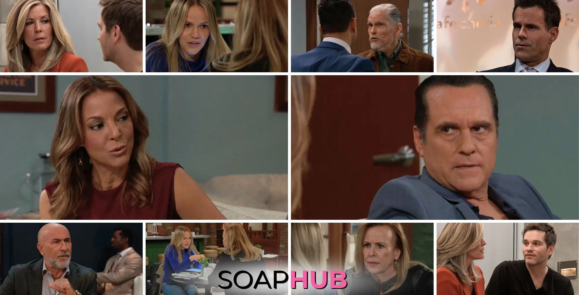 General Hospital spoiler preview for Friday, February 7, 2025, with Soap Hub Logo