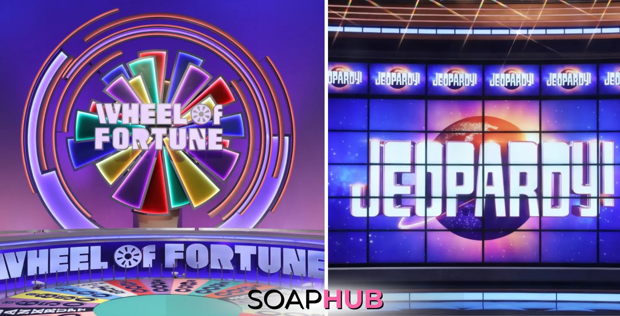 Wheel of Fortune and Jeopardy moves to streaming with the Soap Hub logo.
