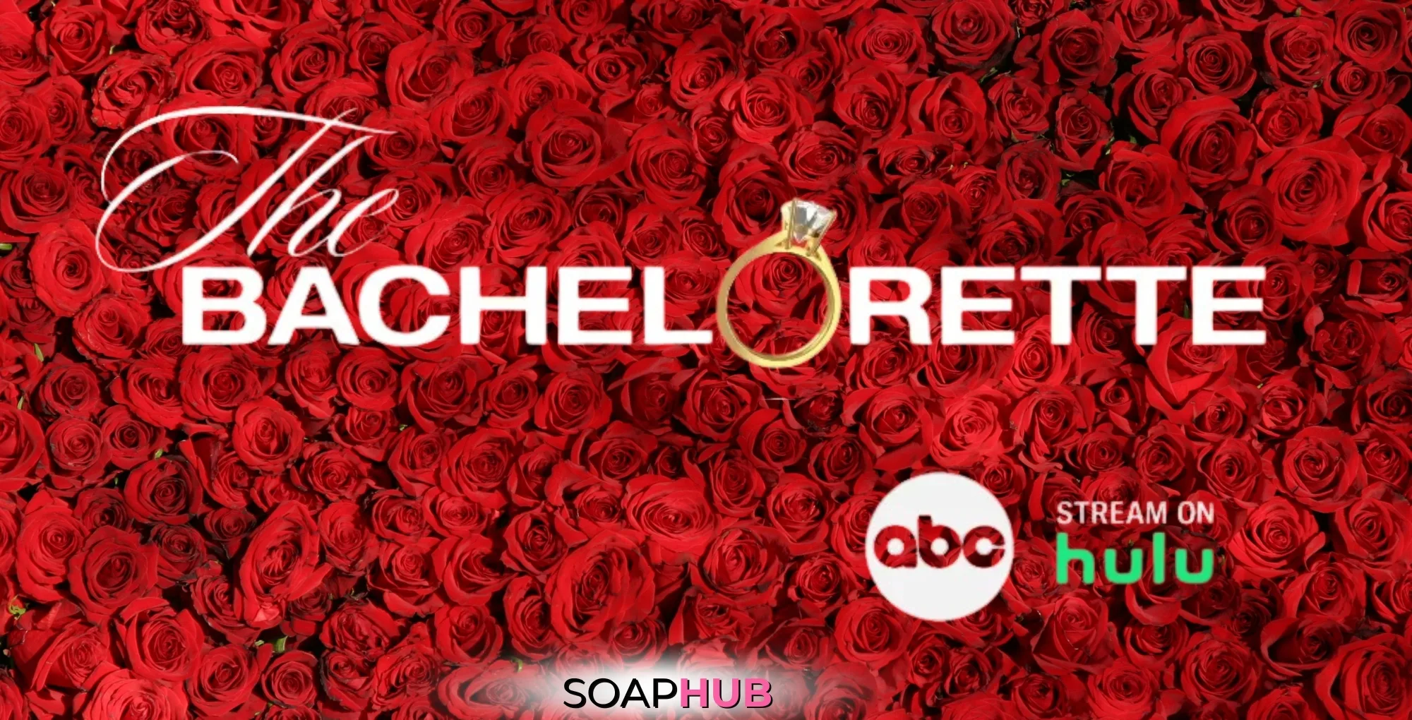 The Bachelorette with the Soap Hub logo.