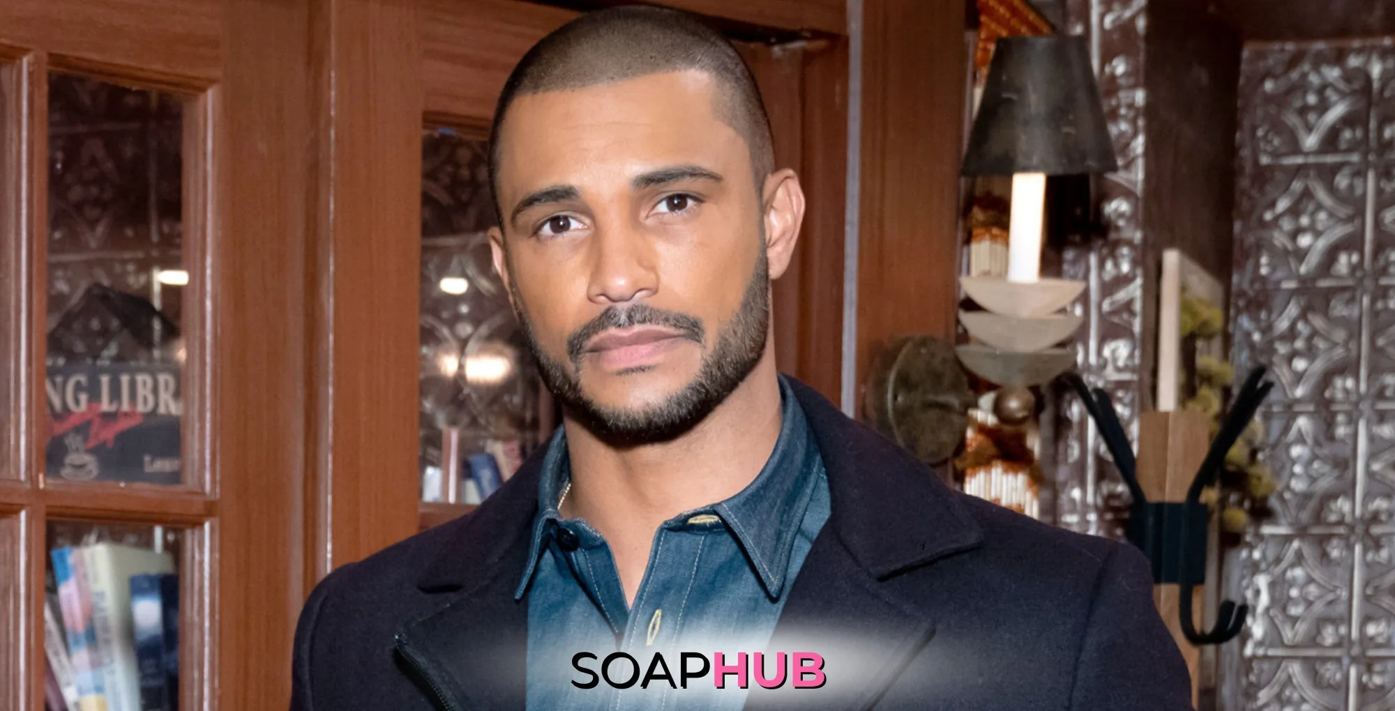 Young and the Restless Nathan Owens with the Soap Hub logo.