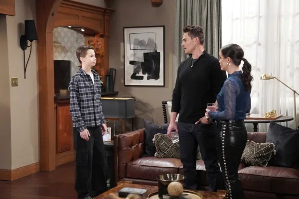 The Young and the Restless recap February 5 Connor, Adam, and Chelsea.