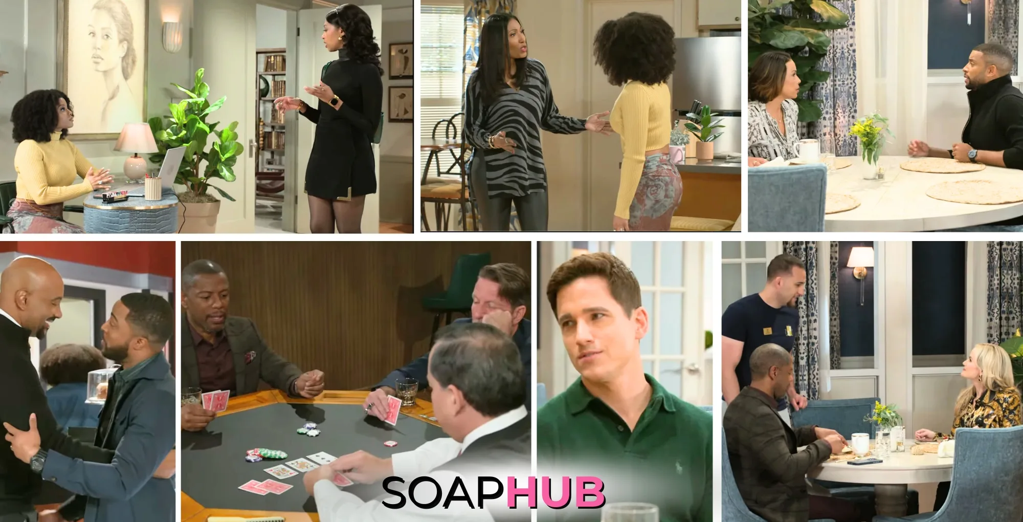 Collage of the March 5, 2025, episode of Beyond the Gates, with Soap Hub logo.