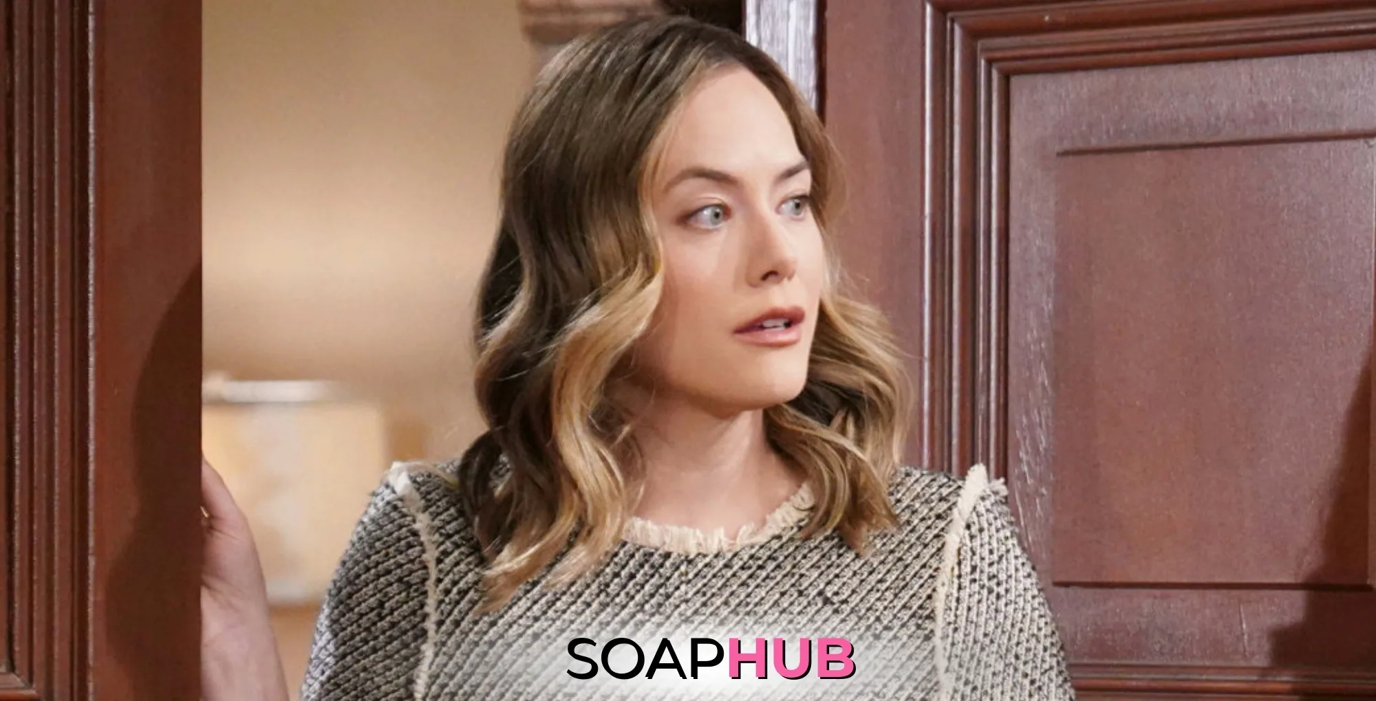 Bold and the Beautiful karma bites for Hope with the Soap Hub logo.
