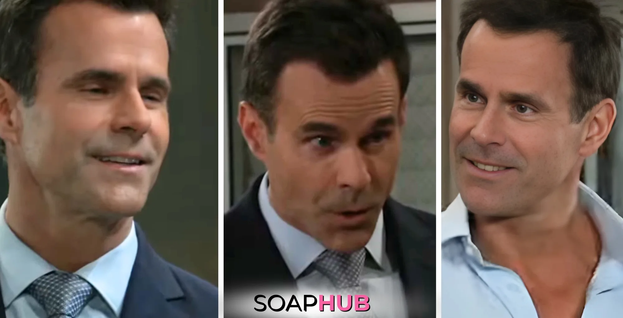 General Hospital Drew with the Soap Hub logo