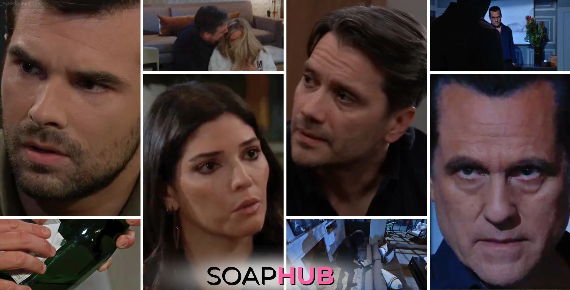 General Hospital spoilers preview collage for the week of March 17, 2025, with the Soap Hub logo