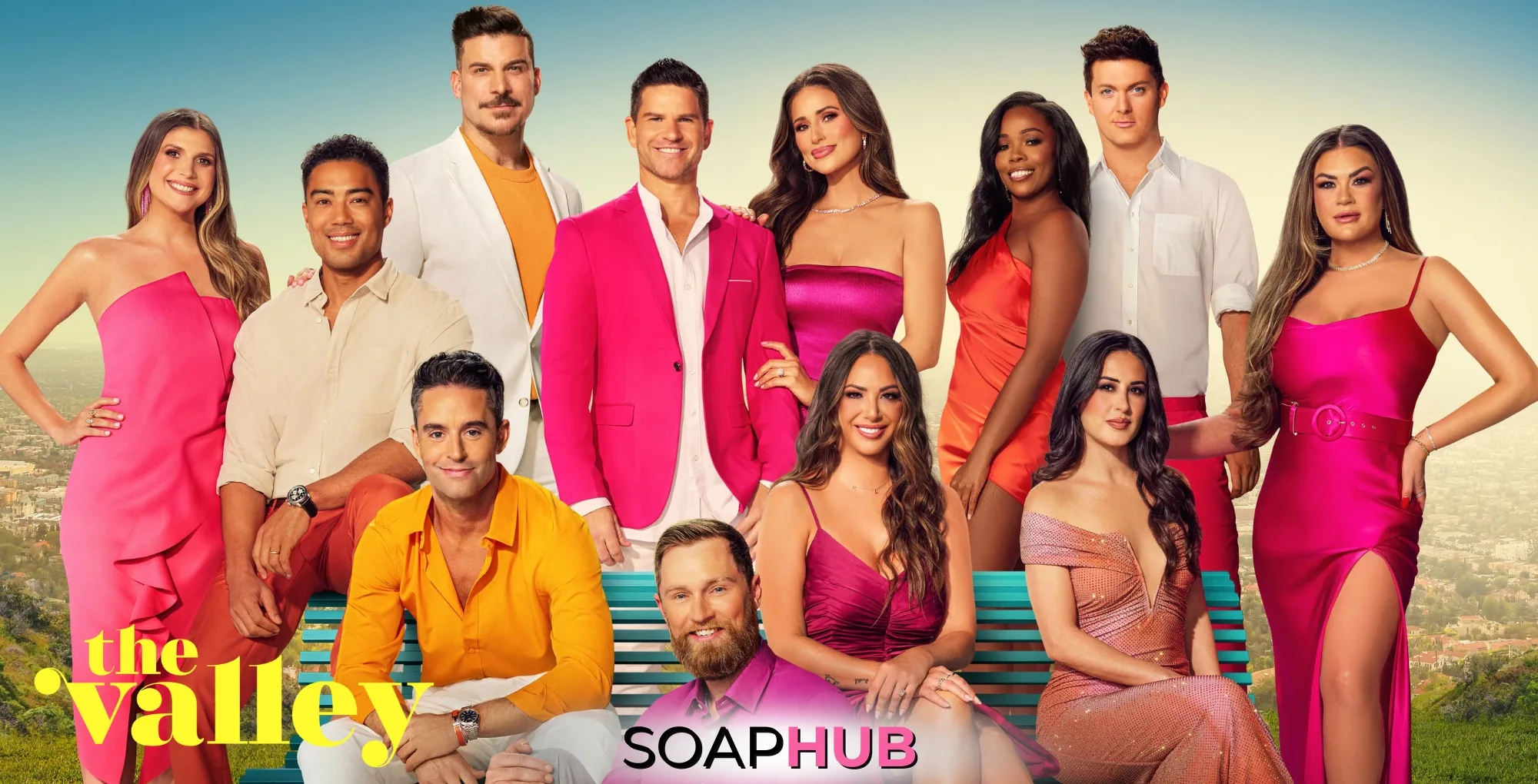 The Valley Season 2 logo with the Soap Hub logo.
