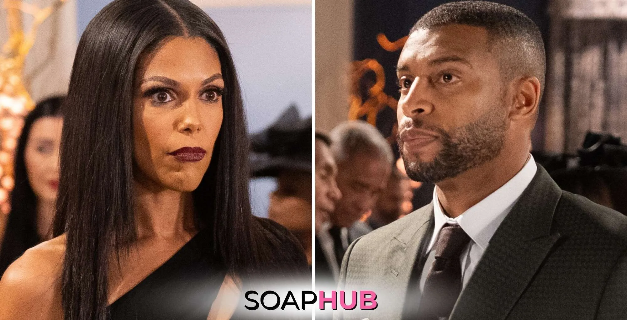 Weekly Beyond The Gates What To Watch Storylines March 10-14: Dani and Martin with the Soap Hub logo.