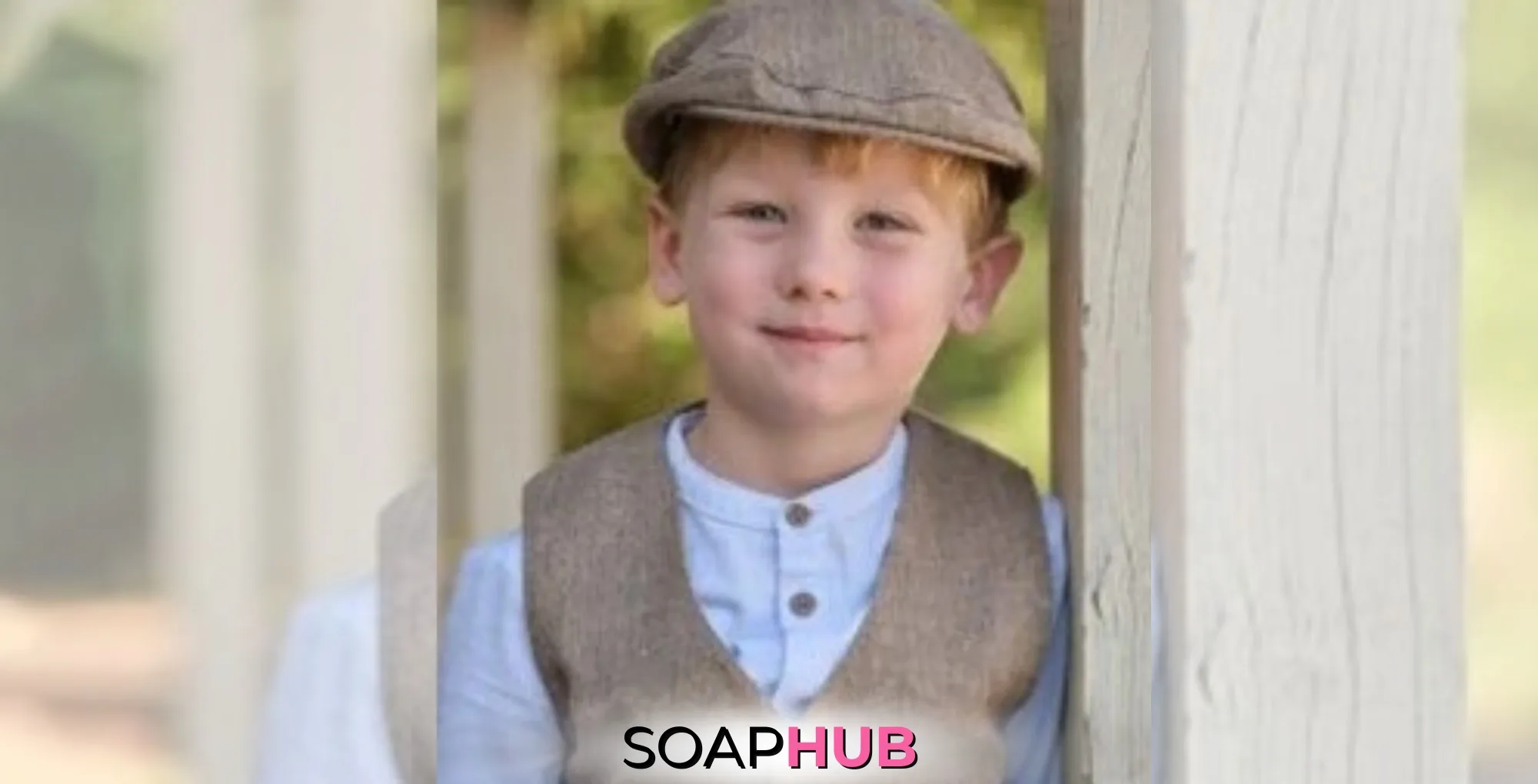 When Calls the Heart Little Jack with the Soap Hub logo.