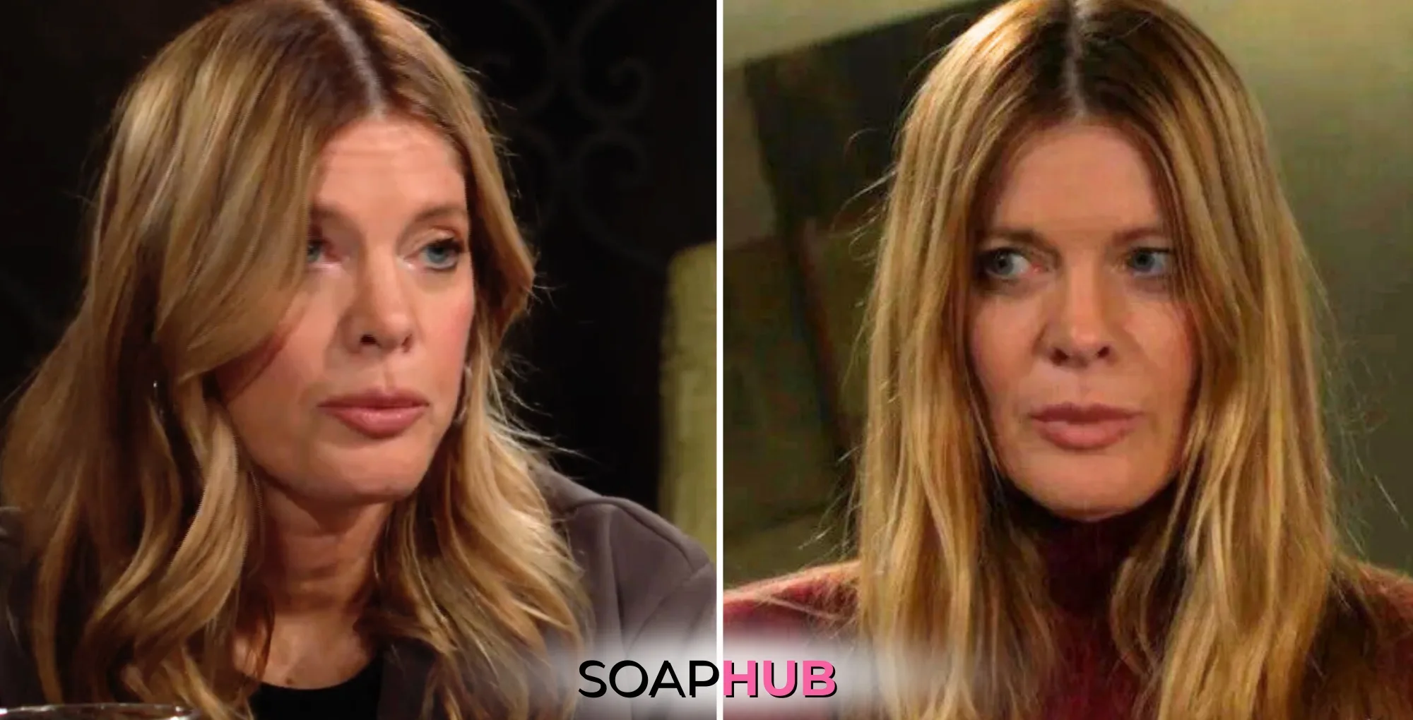 Young and the Restless Phyllis with the Soap Hub logo.