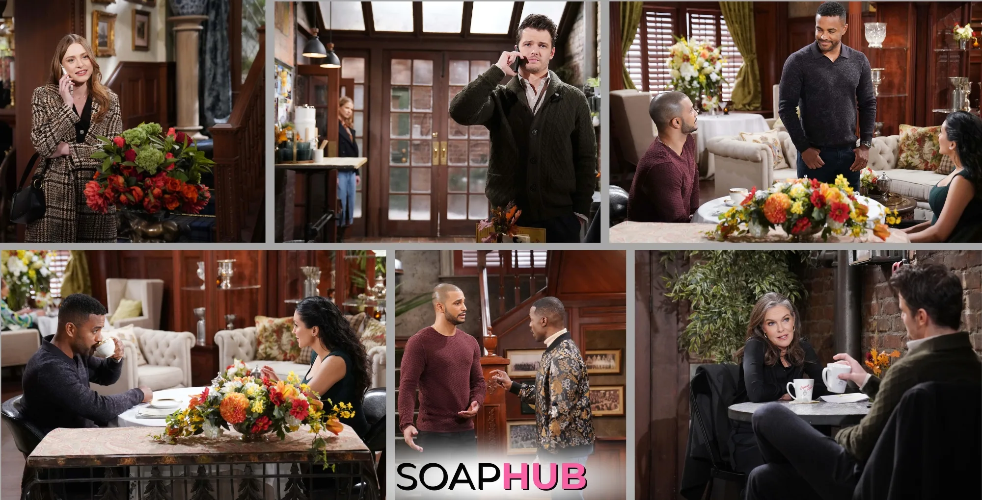 Young and the Restless Spoilers Preview March 7 with the Soap Hub logo.