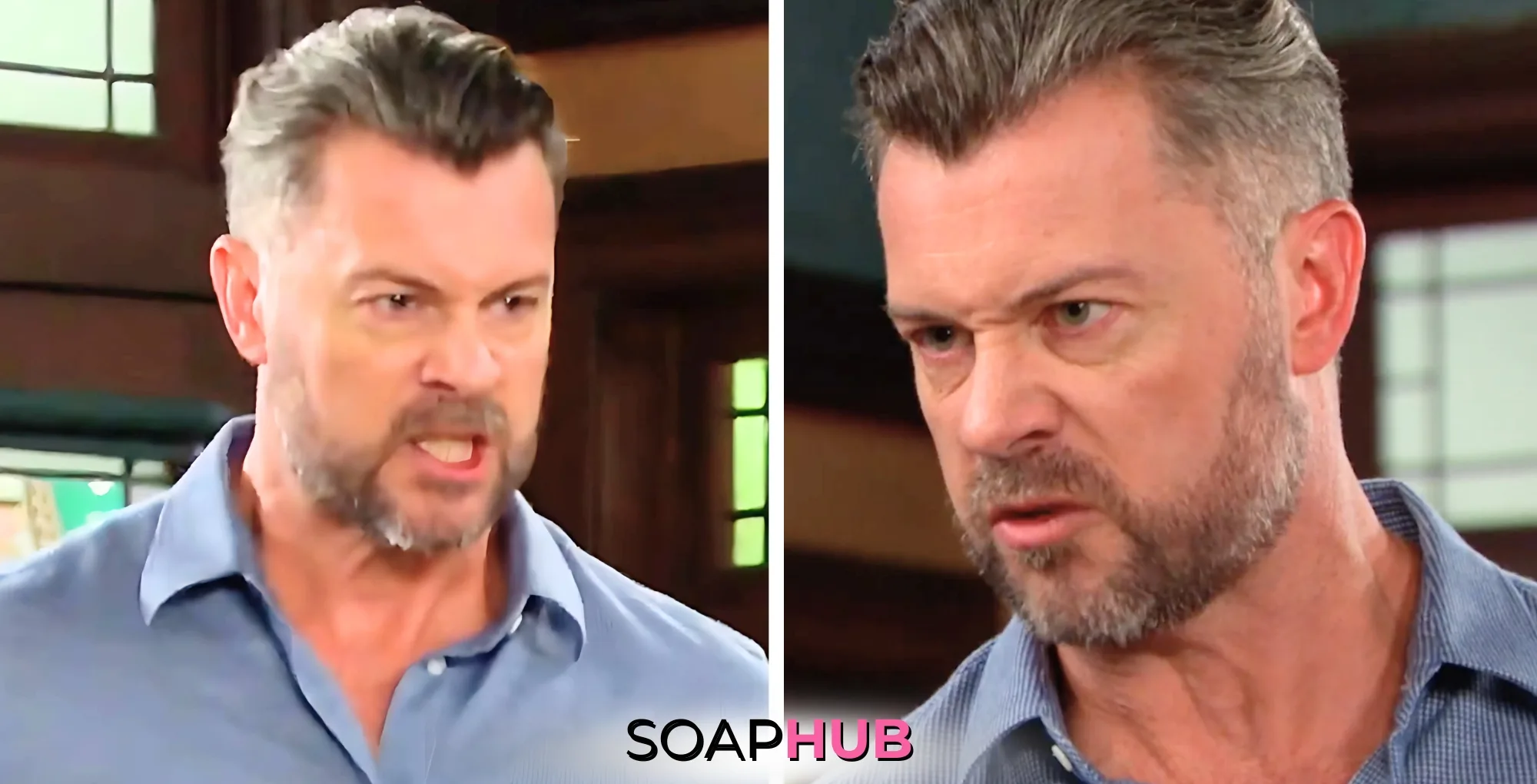 Days of Our Lives' EJ with the Soap Hub logo across the bottom.