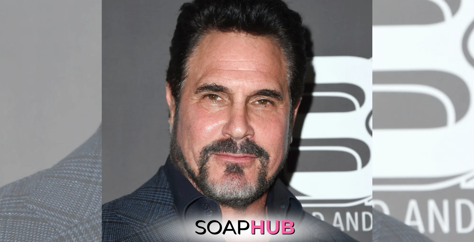 The Bold and the Beautiful's Don Diamont with the Soap Hub logo across the bottom.